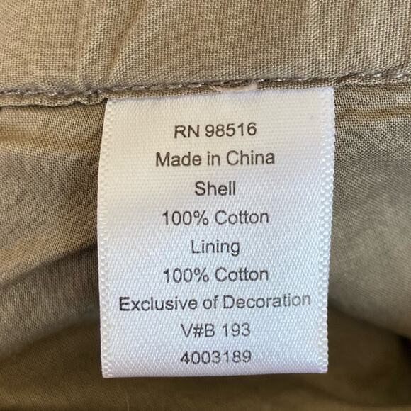 Coldwater Creek Tan Embroidered Full Midi Skirt Women's Size Medium - Picture 7 of 10
